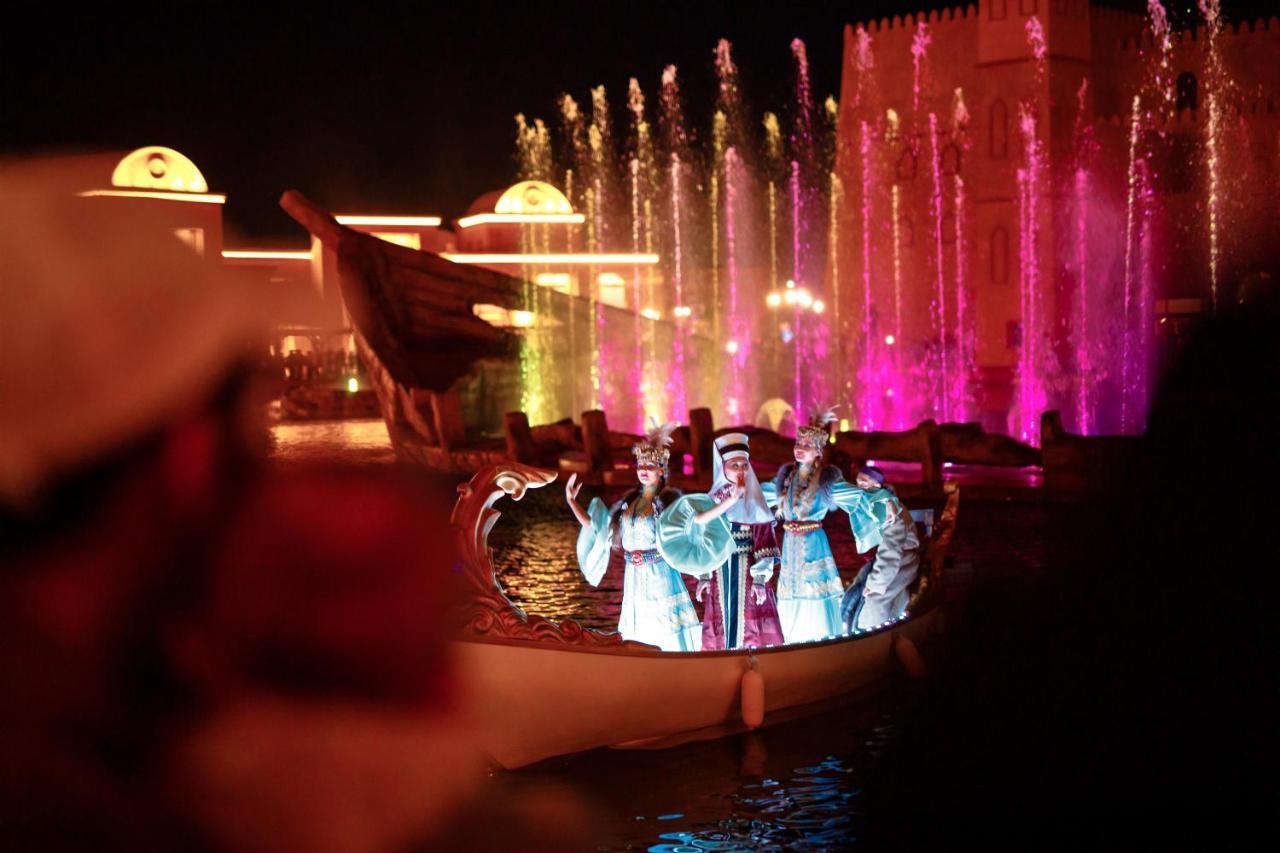 Karavansaray Turkistan Harbour Hotel -Flying Theatre Access Bagian luar foto The Dubai Fountain