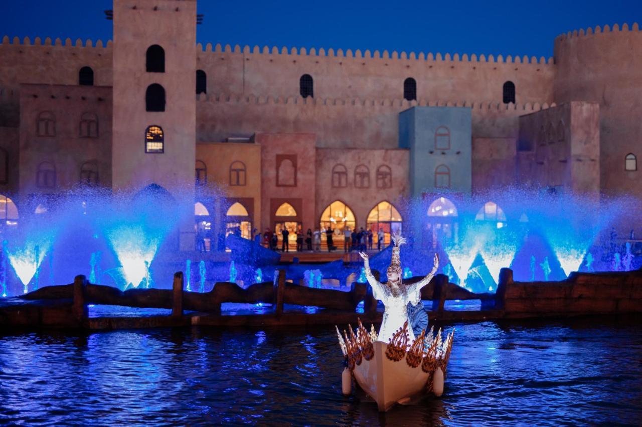 Karavansaray Turkistan Harbour Hotel -Flying Theatre Access Bagian luar foto Al-Jaazir Fountain