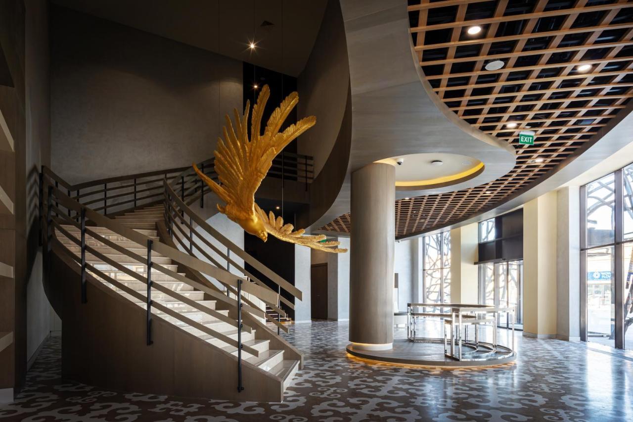 Karavansaray Turkistan Harbour Hotel -Flying Theatre Access Bagian luar foto Interior of the National Museum of Oman